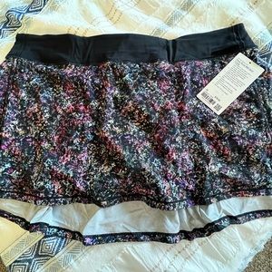Pace rival mid rise skirt long, Size 20, floral spray multi
